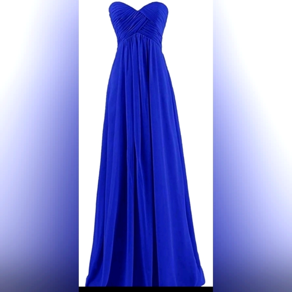 Royal Blue prom/ Bridesmaid dress